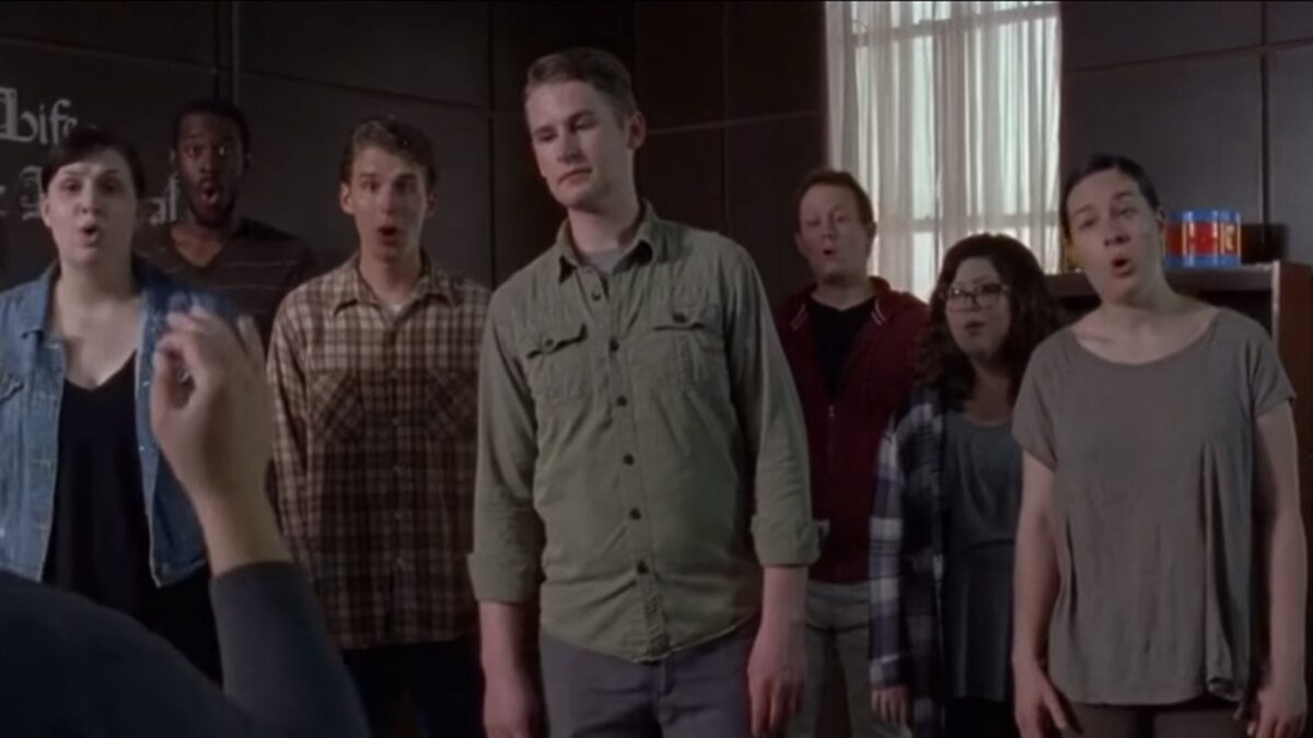 GSU Singers perform on The Walking Dead